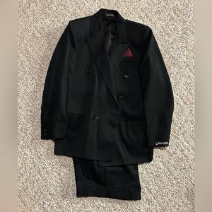 Men’s Black 2 Piece Suit